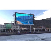 P8 Cartelera de señalización digital personalizada P8 Gabinete fijo al aire libre Pantalla LED multifunción para pared para escenario trasero