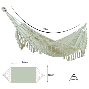 Amaca in tela altalena durevole per maglieria a coda di pesce per <span class=keywords><strong>giardino</strong></span> Patio - Product Image 2
