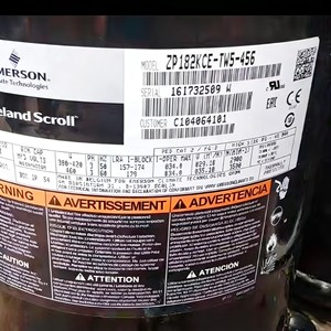 คอมเพรสเซอร์แบบสกรอลล์ Emerson รุ่น ZP182KCE TFD 477 สำหรับงานอุตสาหกรรมทำความเย็น - Product Image 5
