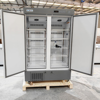 Réfrigérateur de laboratoire BIOBASE BPR-5V1008F à dégivrage automatique, type à tubes en cuivre et ailettes en aluminium, pour laboratoire