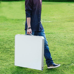 Feistel 알루미늄 합금 해변 야외 접이식 테이블 의자 접이식 피크닉 캠핑 접이식 테이블 - Product Image 6