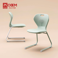 Chaise ergonomique en métal MINYI MARILYN, vente chaude pour les étudiants universitaires, bibliothèque, lecture, école, gymnase, plastique épais, acier