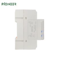 迷你每周可编程电子定时开关 LCD 显示屏 220V-240V 交流电 电池供电 DIN 导轨安装 15-30A 自动
