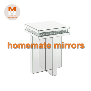 Popular Cheap Small Mirror Crystal <strong>Cube</strong> End <strong>Table</strong>