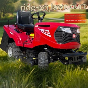 <span class=keywords><strong>Tondeuse</strong></span> autoportée à essence avec fonction mulching pour fertiliser la pelouse tout en coupant - Product Image 2