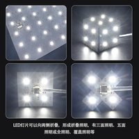 Feuille de panneau LED flexible DC24V 28W 242 LED Blanc chaud 3000K 4000K 6000K Blanc froid Feuille lumineuse LED pour aménagement paysager marbré