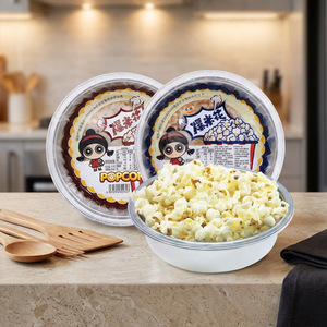 Bandeja para <span class=keywords><strong>Palomitas</strong></span> de Maíz Desechable de Aluminio con Asa, 75g, Temperatura Ambiente, la Más Vendida - Product Image 1