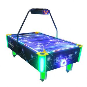Table de Air Hockey Professionnelle Style Harvard – Design Moderne et Coloré – Équipement Sportif d'Intérieur – Construction Robuste – Jeu d'Arcade - Product Image 6