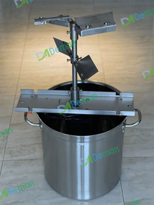 เครื่องทําอาหารไส้ทอด หม้อหุงซอสมะเขือเทศพร้อมเครื่องผสม เครื่องทําความร้อนไฟฟ้า หม้อผสมแกง - Product Image 6