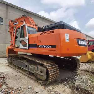 Daewoo รถขุดตีนตะขาบ DX300LC มือสองพร้อมเครื่องยนต์100% เกาหลีต้นกำเนิดประสิทธิภาพการดำเนินงานสูง - Product Image 5