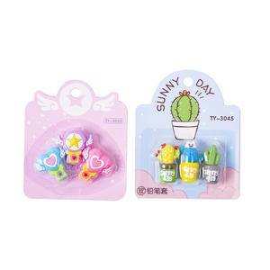 OEM <span class=keywords><strong>3D</strong></span> dibujos animados personajes lindos pluma lápiz Gel pluma Topper Oficina escuela material figurita fabricante - Product Image 5