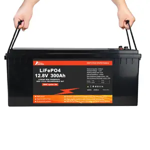 HBOWA Solar Battery 150Ah 200Ah 12V 100Ah LiFePO4 Battery Deep Cycle 12V BMS New Energy Storage Lithium Ion Battery