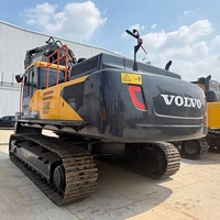 Excavator Bekas Volvo EC480D Excavator Hidrolik Crawler Bekas Volvo EC480DL EC480D dengan Kabin Ber-AC dan Layar LCD 8-Inci