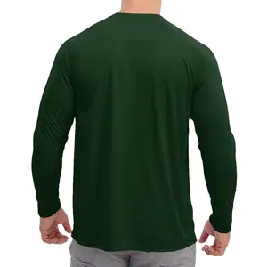 Customized Fishing Shirts Moisture Wicking Fishing Clothing 90% Polyester 10% Spandex Fishing Shirts For Spring/ Autumn