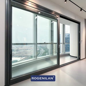 <span class=keywords><strong>Porte</strong></span> Scorrevoli in Alluminio Antiuragano Rogenilan AS2047, Finestre a Doppio Vetro per la Florida, Porta <span class=keywords><strong>Scorrevole</strong></span> in Vetro con Sollevamento - Product Image 5
