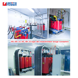 HENTG電源<span class=keywords><strong>400KVA</strong></span>アルミニウム巻線<span class=keywords><strong>10KV</strong></span> 50Hz周波数ドライタイプ変圧器3相ステップダウン変圧器400V出力 - Product Image 2