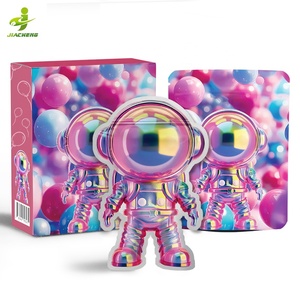 Thiết Kế Mới 3.5 Smellproof Cali Gói Rỗng Matte Bề Mặt Phi Hành Gia Kẹo Gummies Chết Cắt Mylar Túi Và Hộp Thiết Lập Trong Kho - Product Image 6