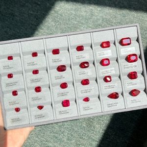 Piedras Preciosas Cultivadas en Laboratorio, Piedras Sueltas, Color Sangre de Paloma, Azul Real, Paraiba, Aguamarina, Espinela Cobalto, Zafiro - Product Image 6