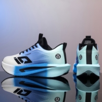 Chaussures de sport pour hommes, chaussures de course professionnelles à semelles souples absorbant les chocs, chaussures en maille respirante, chaussures de sport respirantes