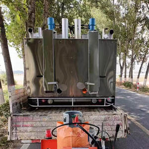 เครื่องทำเครื่องหมายบนถนนแบบเทอร์โมพลาสติกสองกระบอก cwl เครื่องยนต์เบนซิน - Product Image 3