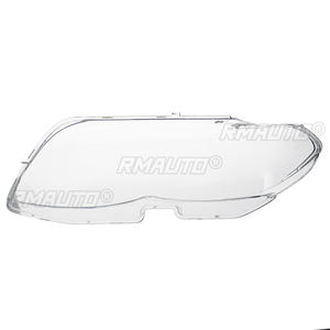 2 couvercles de phares en verre, couvercles de lentilles de phares, remplacement de phares de voiture pour BMW X5 E53 2004 2005 2006 - Product Image 3