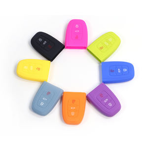 Couverture de porte-clés de voiture en silicone à 3 boutons antidérapante personnalisée en Offre Spéciale pour accessoires de clé de <span class=keywords><strong>prix</strong></span> usine A6L - Product Image 6