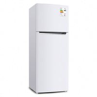 Nouveau produit 500L Vente en gros Étagères réglables en verre Serrure et clé en option Réfrigérateur congélateur pour la maison avec nouveauté d'usine