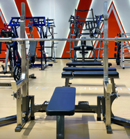 Rack de musculation professionnel robuste pour entraînement de force et station de développé couché, équipement de salle de sport