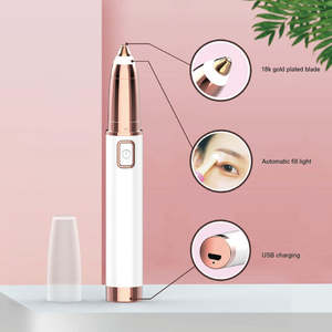 Depiladora Eléctrica Portátil de Cejas, 3 Días de Autonomía, Cuchillas Inclinadas de Acero Inoxidable, Lavable, Automática, Indolora y Recargable - Product Image 3