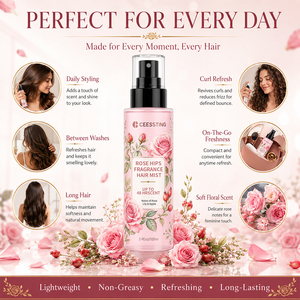 Spray Corporal y Capilar de Alta Calidad con Fragancia Natural a Rosas, Suavizante de Cabello Áspero, Nutritivo, Refrescante y de Larga Duración - Product Image 3