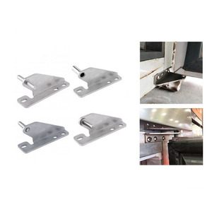Bisagras de acero inoxidable Jingbo S04, bisagras de puerta reforzadas para refrigerador, congelador, uso comercial - Product Image 1