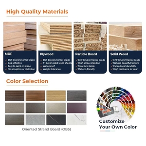 ตู้เสื้อผ้าเดี่ยวสไตล์โมเดิร์นสุดหรู RUOMU พร้อมลิ้นชักปรับได้ เหมาะสำหรับห้องนอนและห้องนั่งเล่น ผลิตจากไม้เนื้อแข็ง - Product Image 3