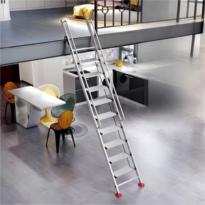 Đa Chức Năng Trong Nhà Nhôm Dày Hợp Kim Gác Mái Thang Cầu Thang Hiện Đại Hợp Kim Nhôm Hộ Gia Đình Thang - Product Image 1