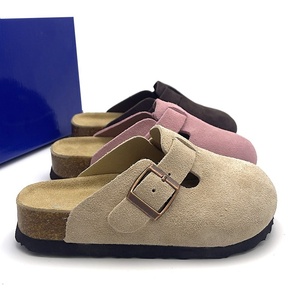 Zuecos Unisex de Alta Calidad Personalizados, Antideslizantes, de Cuero Genuino y Corcho PU, con Soporte de Arco para <span class=keywords><strong>Mujer</strong></span>, <span class=keywords><strong>EVA</strong></span> - Product Image 6