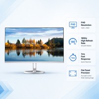 Moniteur de jeu plat IPS large de 23,8 pouces FHD 1 ms 75 Hz 99 % sRGB, écran professionnel pour bureau, fabricant d'origine, OEM ODM