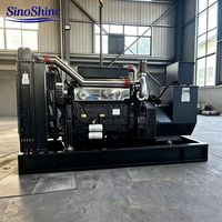 Groupe électrogène diesel silencieux SinoShine 100 kW 400 kVA 400 kW 1500 kVA à châssis ouvert pour bateaux marins avec ATS et dynamo