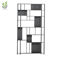 IULTRA Étagère de bureau autoportante double face personnalisée, design haut avec étagères ouvertes pour bureau à domicile – Moderne, écologique, grande taille
