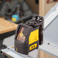 Mini niveau laser professionnel à 2 lignes, faisceau vert de haute qualité, auto-nivelant, fonctionnant sur batterie, 3 mm, garantie 1 an, pour la maison