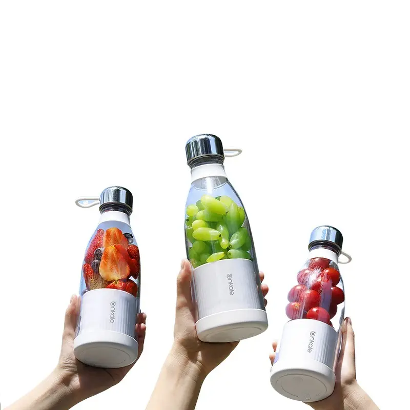 New Best 300ML Portable Fruit Mixer 8-blade bottle electric Usb Mini fresh juice juicer blender
