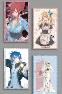 Venta al por mayor <span class=keywords><strong>Fairy</strong></span> <span class=keywords><strong>Tail</strong></span> Original tarjeta coleccionable Anime japonés <span class=keywords><strong>Natsu</strong></span> Erza Scarlet Trading Card Doujin juguetes y regalos para niños - Product Image 3