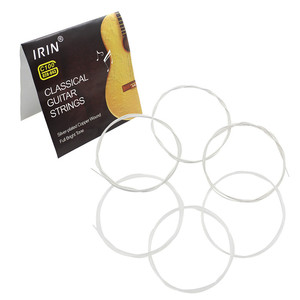 IRIN C100 Mạ Bạc Hợp Kim Đồng Vết Thương Lõi Nylon Dây Đàn Guitar Cổ Điển Trong Suốt - Product Image 1
