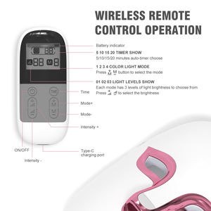 4 צבע הוביל הצוואר התקן יופי הצוואר הוביל מסכת פנים 4 הוביל פוטון אור טיפול פנים - Product Image 5