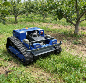 Industrial DIY Track Self Propelled 4-Stroke Petrol Lawn Mower Remote Control 224cc Engine 1500M/H Efficiency Mini Robotic - Product Image 5