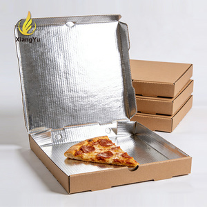 Scatole per Pizza in Cartone Ondulato Personalizzate con Logo, Rivestite in Alluminio, Isolate, Resistenti al Grasso, Ecologiche per Pizzerie - Product Image 1