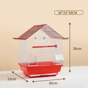 Portable Outdoor Small and Medium Wild Bird <b>Cages</b> Luxury Viewing Parrot <b>Cages</b> Pet Breeding Reinforced Mynah Birdcage - Product Image 5