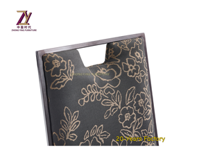 Vente en gros de chaises durables de style élégant chaise de conférence d'hôtel de restaurant en métal haut de gamme - Product Image 6