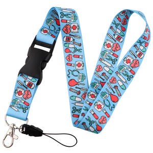 تصميمات جديدة ، سلاسل مفاتيح للطبيب والممرضات ، اسهم مع حامل معرف ، وحامل - Product Image 5