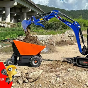 Antspower 2026, fabriqué en Chine, homologué CE, capacité de charge de 500 kg, <span class=keywords><strong>brouette</strong></span> à moteur <span class=keywords><strong>électrique</strong></span> à batterie, camion <span class=keywords><strong>électrique</strong></span> à 4 roues, mini-dumper de chantier - Product Image 1