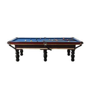 Table de <span class=keywords><strong>billard</strong></span> moderne Nai Pin en bois massif et MDF 7 pieds/8 pieds/9 pieds avec fonction tennis de table, snooker et <span class=keywords><strong>billard</strong></span> - Product Image 4