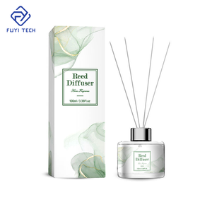 Hochwertige 100ml leere Auto Outlet Auto Air Vent Parfüm flaschen ätherische Öl Diffusor Glasflasche mit Box Verpackung - Product Image 4